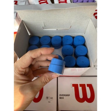 Wilson Pro Overgrip 60 cuốn - Bám tay chắc, tennis, pickleball, cầu lông - Giá 132.000₫