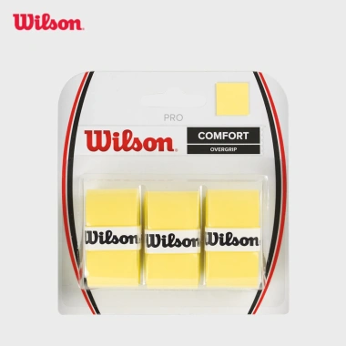 Wilson Pro Overgrip Vàng WRZ4.014YE - Quấn Cán Vợt Tennis Bám Chắc, Độ Bền Cao, Giá Ưu Đãi 279.000₫