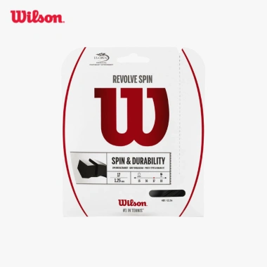 Wilson Revolve 17 Dây Cước Tennis Đen WRZ958.900 - Bền, nhạy, giá 469.000 VND