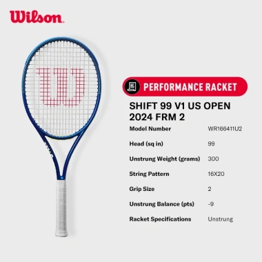 Wilson Shift 99 V1 US Open 2.024 Vợt Tennis, Giá 6.645.000 giảm 23% 5
