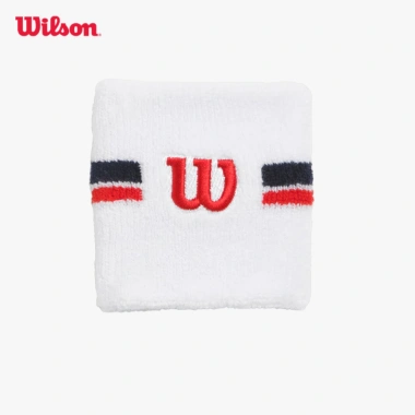Wilson Unisex Stripe Wristband Băng Cổ Tay Thể Thao - Đệm Mồ Hôi, Độ Bền Cao, Giá Gốc 570k Giảm 449k