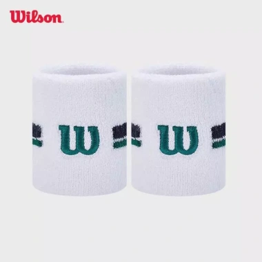 Wilson Unisex Stripe Wristband Băng Cổ Tay Thể Thao - Đệm Mồ Hôi, Độ Bền Cao, Giá Gốc 570k Giảm 449k