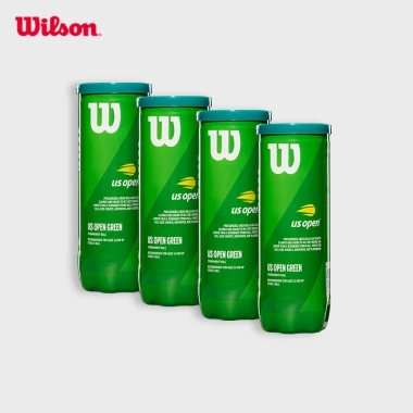 Wilson US Open Green Tournament 3Tball Set 12 Bóng (4 lon) - Giá ưu đãi 643.000 VND, chuẩn WRT137.500