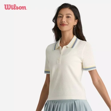 Wilson Women Addison Knit Polo Áo Polo Thể Thao Nữ - Giá giảm 20% 2.374.000₫