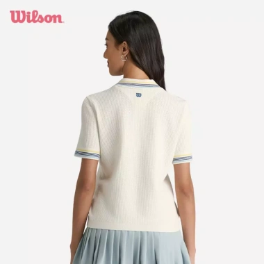 Wilson Women Addison Knit Polo Áo Polo Thể Thao Nữ - Giá giảm 20% 2.374.000₫