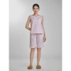 WINNY Bộ đồ mặc nhà Woven quần lửng không tay - Giá chỉ 235.000, thoải mái, mềm mại