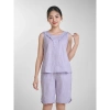 WINNY Bộ đồ mặc nhà Woven quần lửng không tay - Giá chỉ 235.000, thoải mái, mềm mại 4