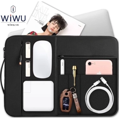 WIWU Alpha Slim Sleeve - Túi xách chống sốc, quai nhỏ gọn cho Macbook & Laptop 13‑16 inch, 429.000₫ 7