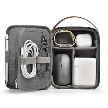 WIWU Minimal Tech Pouch - Túi đa ngăn phụ kiện công nghệ, sạc, cáp, chuột, pin dự phòng, giá 249.000đ