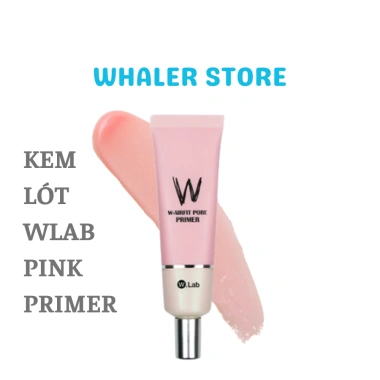 W.Lab Kem lót che khuyết điểm màu Hồng Nudie 35g Primer Pink - Da mịn, giảm thâm, giá 240k, giá gốc 300k