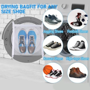 Woedpez 3 Túi Giặt Giày Lưới Thoáng Khí Máy Sấy Sneaker Du Lịch 205.035 VND