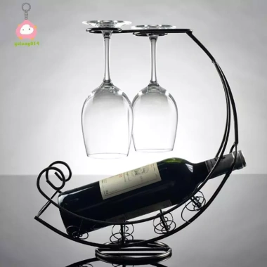Wonderiy Giá để rượu kim loại sáng tạo - Giá đỡ ly rượu vang, thanh trưng bày, giảm giá 20% chỉ 109.670₫
