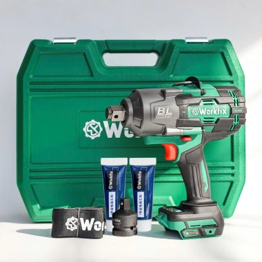 WORKFIX WF-IW2.100N Máy Bắn Bulong Auto Stop 2.100N Không Chổi Than - Mở Vặn Ốc Xe Tải Giá Ưu Đãi 2,898,000₫