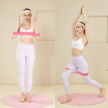 Worthdefense 5 Dây Kháng Lực Đàn Hồi Yoga Crossfit Tập Thể Dục Luyện Tập 7