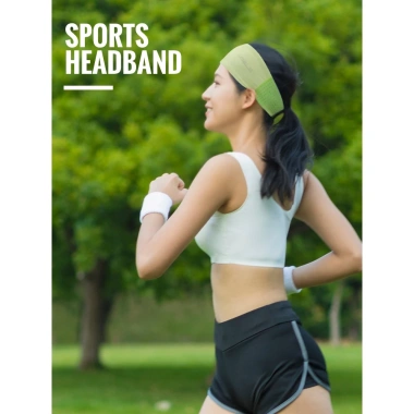 WRELS Băng Đồ Thấm Mồ Hôi Thể Thao Hai Màu Co Giãn K30 Hút Ẩm Phù Hợp Chạy Bộ 7