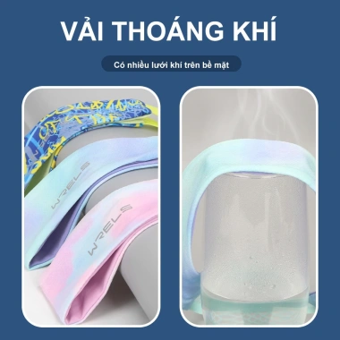 WRELS Băng Đồ Thể Thao Gradient Nhiều Màu Thấm Mồ Hôi, Thoáng Khí – 87.750₫