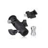 Wss Xoay Flash Hot Shoe Umbrella Giá Đỡ Đèn Studio Type E Chân Đế 1/4 & 3/8 Đa Năng