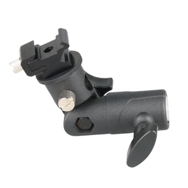 Wss Xoay Flash Hot Shoe Umbrella Giá Đỡ Đèn Studio Type E Chân Đế 1/4 & 3/8 Đa Năng 5