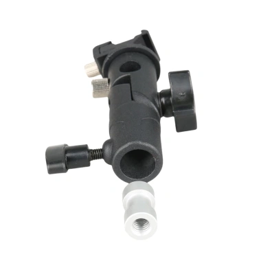 Wss Xoay Flash Hot Shoe Umbrella Giá Đỡ Đèn Studio Type E Chân Đế 1/4 & 3/8 Đa Năng 6