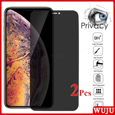 WUJU 2 chiếc Full màn Chống Nhìn Trộm Kính Cường Lực iPhone 11‑16 Pro, XS Max, XR, Air - Giá chỉ 59.000₫