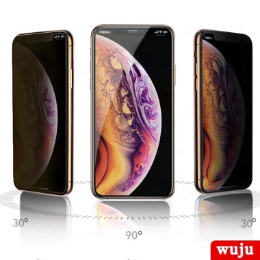 WUJU 2 chiếc Full màn Chống Nhìn Trộm Kính Cường Lực iPhone 11‑16 Pro, XS Max, XR, Air - Giá chỉ 59.000₫