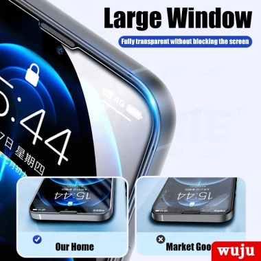WUJU Set 4 Kính Cường Lực 9h Bảo Vệ Màn Hình iPhone 7-17 mọi model - Giá 60.000 4