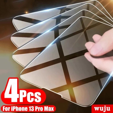 WUJU Set 4 Kính Cường Lực 9h Bảo Vệ Màn Hình iPhone 7-17 mọi model - Giá 60.000 10