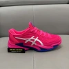X2Man Giày Thể Thao Sneaker Asic FF3 Màu Hồng Xanh Chơi Tennis Pickleball Bóng Chuyền Cầu Lông - Giảm Giá 957k