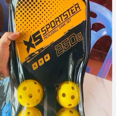 X5 SPORTSTER Bộ 2 vợt Pickleball 250g + 4 bóng, túi đựng – Luyện tập tiện lợi, bảo quản tốt, giá chỉ 189k 2 X5 SPORTSTER Bộ 2 vợt Pickleball 250g + 4 bóng, túi đựng – Luyện tập tiện lợi, bảo quản tốt, giá chỉ 189k 2