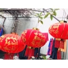 Xả 5 quả Đèn lồng trét 60cm chất liệu nhung - Giá ưu đãi 290.000₫