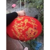 Xả 5 quả Đèn lồng trét 60cm chất liệu nhung - Giá ưu đãi 290.000₫ 4