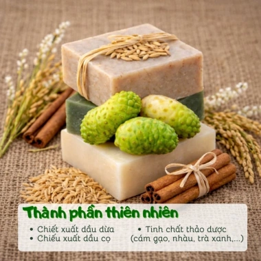 Xà Bông ADEVA Noni 70k - Loại Bụi Bẩn, Tế Bào Chết, Dưỡng Ẩm Da Sâu