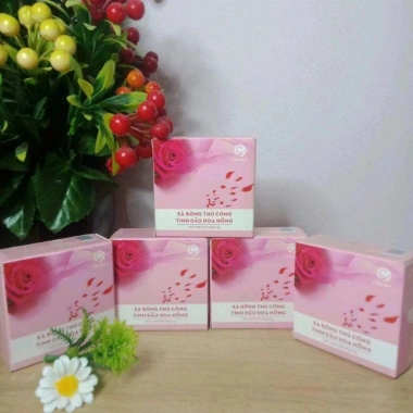 Xà Bông Hoa Hồng Pháp CHICAN 80g – Hương Nước Hoa Nhẹ, Da Mềm Mịn, Thơm Lâu, Tặng Túi Lưới – 50.000 VND 7