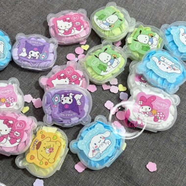 Xà Bông Rửa Tay Giấy Khô Sanrio Dễ Thương Hương Hoa Bỏ Túi Khi Du Lịch Học – Giá 15.000₫