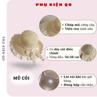 XẢ HÀNG Combo Túi Cói & Mũ Cói Biển Rộng Vành Sóng Phối Nơ - Siêu Nhẹ Giá 59.999đ