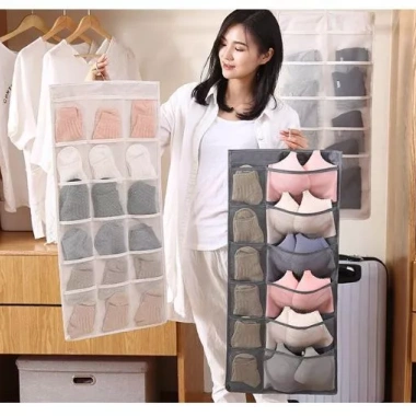 Xả hàng giá sốc Túi treo đồ lót, vớ 2 mặt 30 ngăn Giá chỉ 29.000 VND 5 Xả hàng giá sốc Túi treo đồ lót, vớ 2 mặt 30 ngăn Giá chỉ 29.000 VND 5