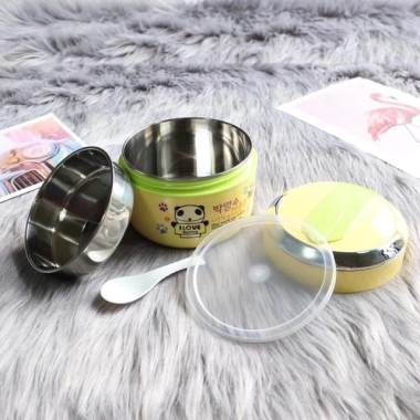 Xả ho giá sốc - Hộp cơm giữ nhiệt ruột inox cao cấp QQ, giữ nhiệt lâu, chỉ 99.000đ