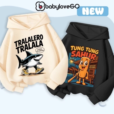 XẢ KHO Áo hoodie BabyloveGO cho bé áo khoác nỉ in hình độc đáo, giao mẫu giá 159k