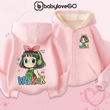 XẢ KHO Áo hoodie BabyloveGO cho bé áo khoác nỉ in hình độc đáo, giao mẫu giá 159k