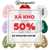 XẢ KHO Áo nỉ bé gái BabyloveGO - Sweater in hình dễ thương, giá chỉ 165.000₫ 2