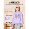 XẢ KHO Áo nỉ bé gái BabyloveGO - Sweater in hình dễ thương, giá chỉ 165.000₫ 3