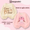 XẢ KHO Áo nỉ bé gái BabyloveGO - Sweater in hình dễ thương, giá chỉ 165.000₫ 10