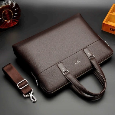 Xả kho cặp sách da nam Quảng Châu chất liệu dày dặn, giá ưu đãi 325.000đ
