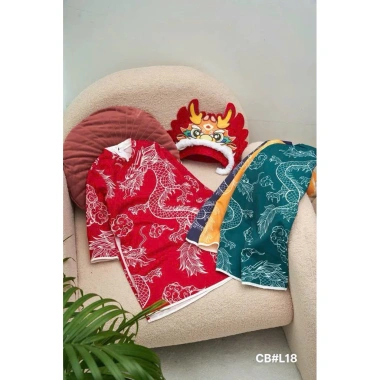 Xả kho CBL18 - Áo dài cách tân Long Vân cho bé trai lễ tết, giảm còn 99.900đ 7