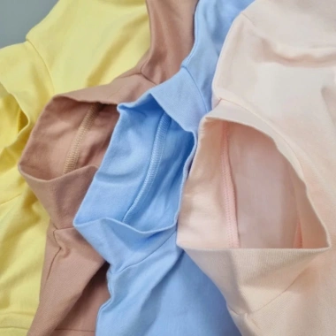 Xả kho giá sốc Áo giữ nhiệt unisex cho bé dài tay cổ 3 phân cotton 4C Hàn Quốc 20.000₫