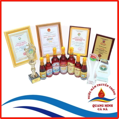 Xả kho giảm giá Thùng Nước mắm Quang Mình 60ml – 2 chai 500ml đậm đà, chỉ 299.000₫ 9
