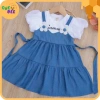 Xả Kho Váy Bé Gái & Yếm Jean Lụa Thoáng Mát Dễ Thương - Giá 270k giảm từ 324k