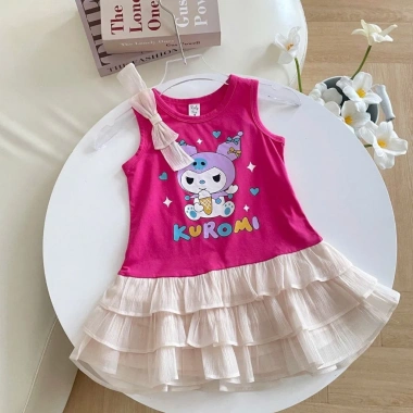 XẢ KHO Váy Công Chúa Bé Gái Kuromi Thiết Kế Dễ Thương Thoải Mái Giá Ưu Đãi 137.500đ 7