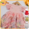 Xả kho Váy công chúa Elsa bé gái - Đầm thoáng mát, họa tiết dễ thương, chỉ 165.300 VND