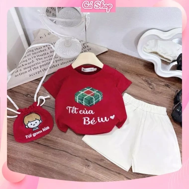 Xả LT137 Set cặp Tết Bé iu kèm túi lì xì cho bé trai & bé gái - giảm còn 99.900₫